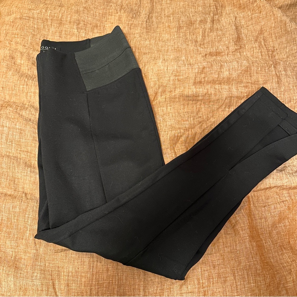Eloquii Black Flawless High-Waist Leggings with split at ankle size 18 - Picture 4 of 8